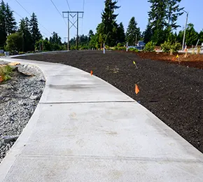 Concrete Sidewalk & Ramp